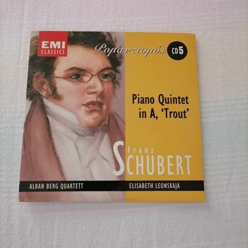 Franz Schubert Piano Quintet in A “Trout” CD new, classical music