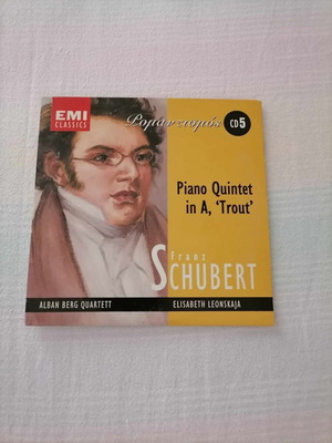 Franz Schubert Piano Quintet in A “Trout” CD new, classical music