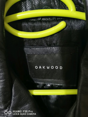 Leather jacket like new, size M, black