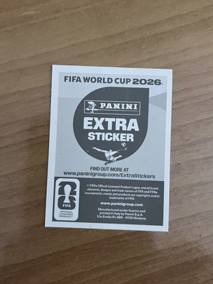 Son World Cup Extra Sticker new