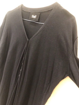 Dolce & Gabbana medium black blouse with long sleeves used
