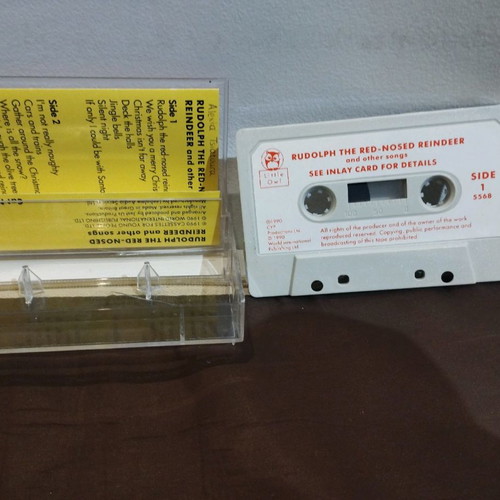 Rudolph the Red Nosed Reindeer and Other Songs cassette used, traditional