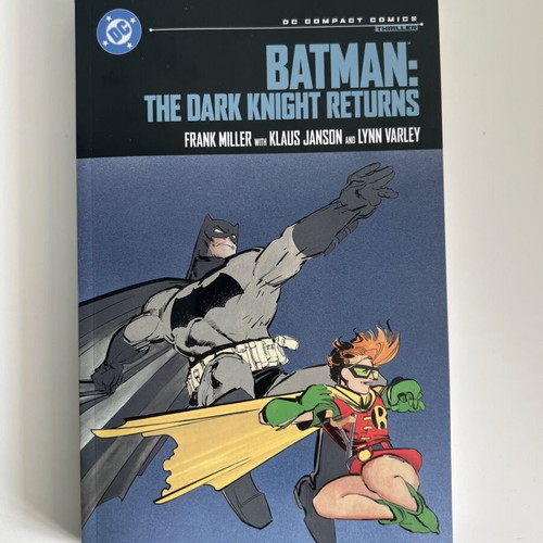 Watchmen and Batman: The Dark Knight Returns DC Compact Edition graphic novels