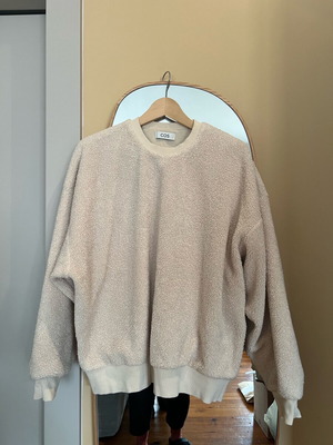 COS sweatshirt like new, beige