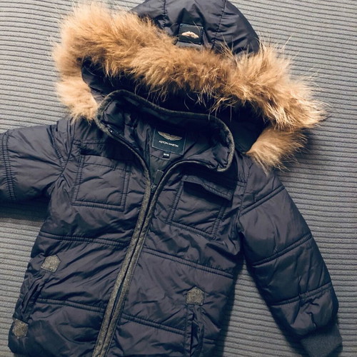Aston Martin jacket used for boy 12-18 months
