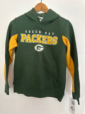 Green Bay Packers αθλητική μπλούζα φούτερ καινούργιο μέγεθος M για 10 ετών