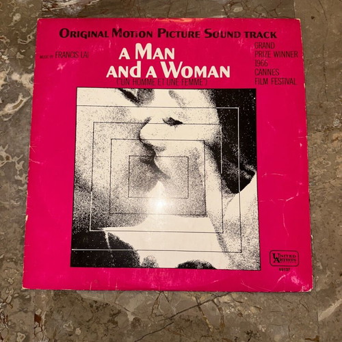 Francis Lai A Man And A Woman vinyl used