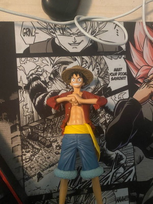 One Piece Luffy figure like new with original box