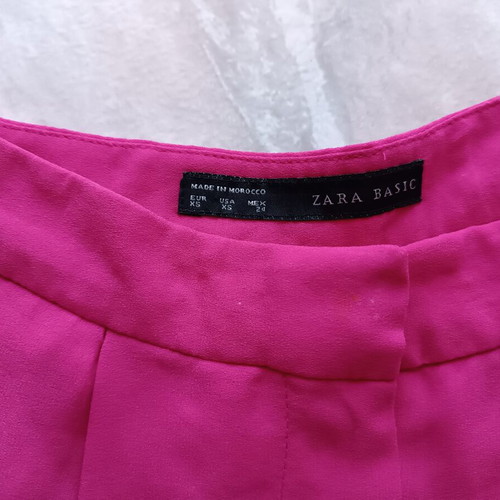 Zara summer shorts like new, size XS, pink