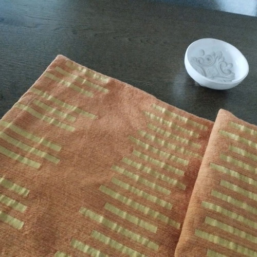 Tablecloth new, custom made with thick fabric