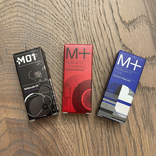 Molecule 01 Escentric Molecules perfume samples, set of 3
