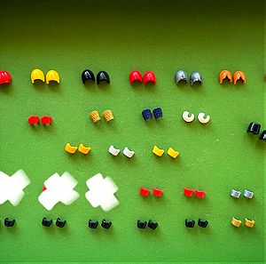 Playmobil επωμίδες μανσέτες γκέτες περικάρπια βραχιόλια