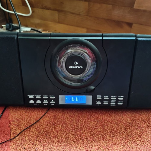Auna MC-120 CD player used with radio, Bluetooth and USB