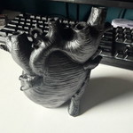 Decorative heart used, good condition
