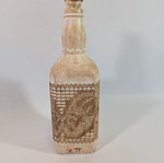 Decorative bottle handmade 25cm used