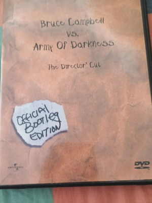 Bruce Campbell Vs. Army of Darkness DVD σαν καινούργιο, director's cut
