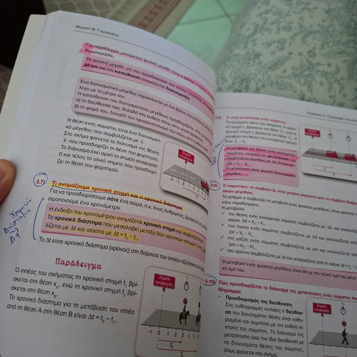 Physics textbook for 2nd grade gymnasium used