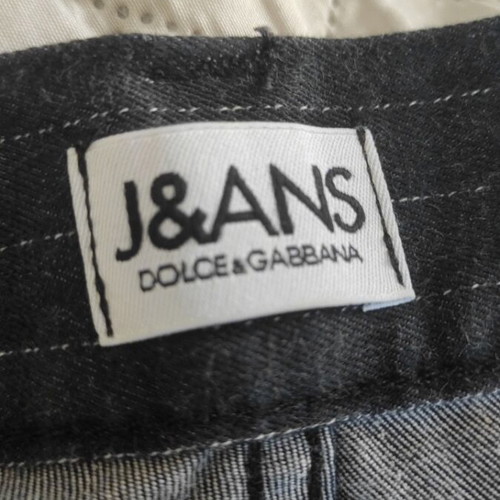 Dolce & Gabbana women's pants size XL like new, black and gray