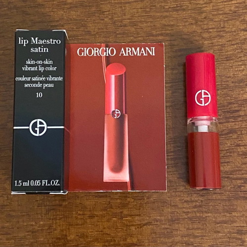 Lip maestro satin Giorgio Armani new, shade 10-IN LOVE