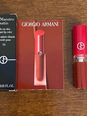 Lip maestro satin Giorgio Armani new, shade 10-IN LOVE