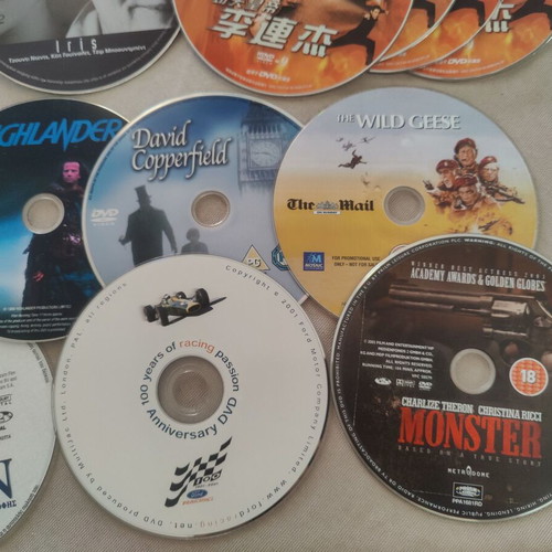 DVD bundle of 22 original assorted genre movies with subtitles, like new