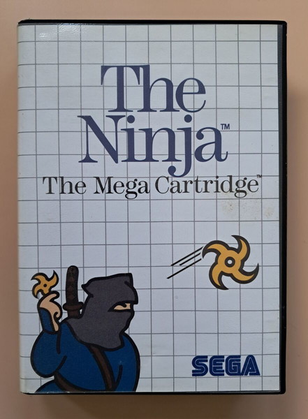 The Ninja (Sega Master System, PAL, Manual, Original, 1986)
