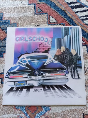 Girl School Hit and Run vinyl like new, rock