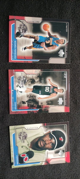 Upper deck rookie lot cards