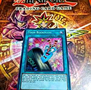 toon bookmark (secret rare)1st edition