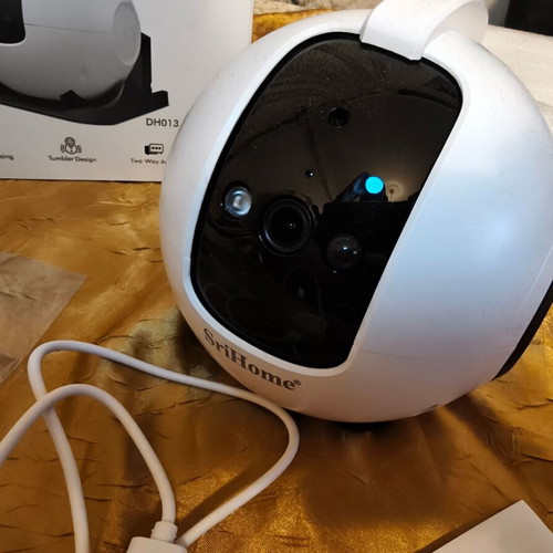 SriHome DH013 Smart Pet Camera Robot, 4MP HD