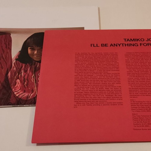 Tamiko Jones I'll Be Anything For You LP new, jazz