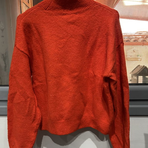 Turtleneck sweater H&M like new, orange, size XS