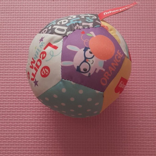 Lamaze Freddie Fabric Firefly and Fischer Price Soft Ball like new