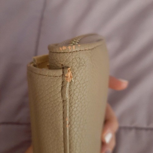 Wallet bag new, beige with minor marks