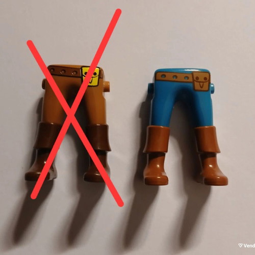 Playmobil πόδια κάτω άκρα 3 τεμάχια σαν καινούργια