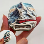 Flat Switzerland magnet new in packaging