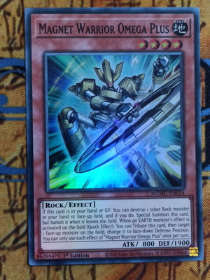 Magnet Warrior Omega Plus κάρτα Yu-Gi-Oh! σαν καινούργιο