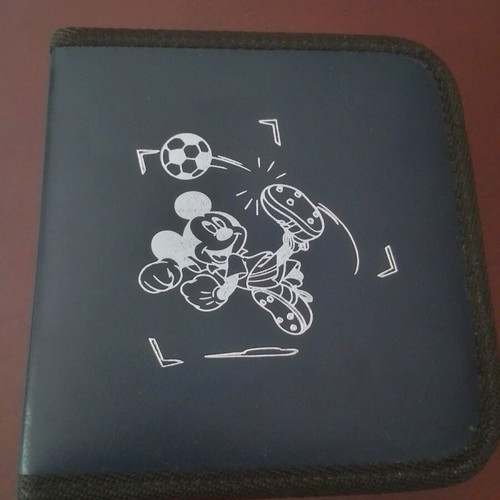 Mickey Mouse CD case hard and durable