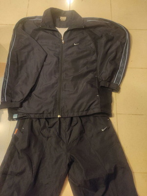 Nike set jacket and pants XL like new, blue