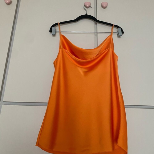 Drape top orange, like new
