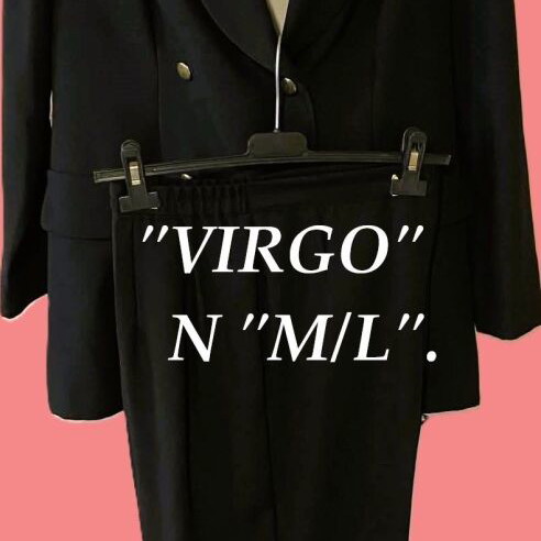 Virgo women's suit new, black, size M/L