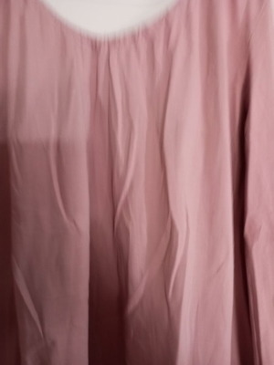 Thin spring blouse, pink apple color, size M-L