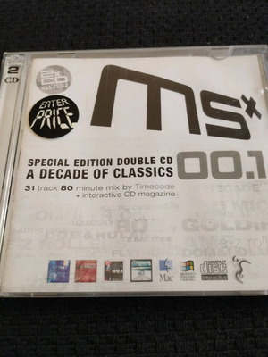Va Moving Shadow 10th Anniversary Special Edition 2CD album used, electronic