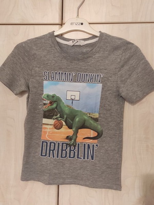 H&M T-shirt for boy 6-8 years like new, gray