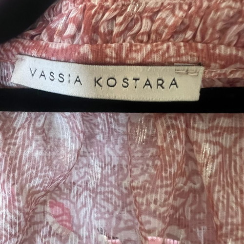 Vassia Kostara top like new, one size