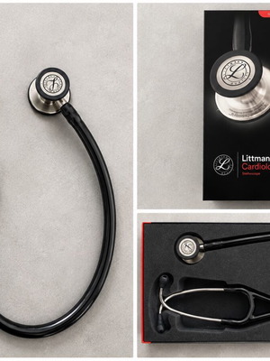 3M Littmann Cardiology IV stethoscope, black