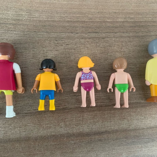Φιγούρες Playmobil μεταχειρισμένες, πακέτο 5 οικογένεια
