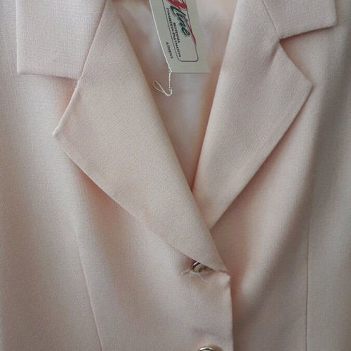 Tagier new classic line yellow crepe fabric size L