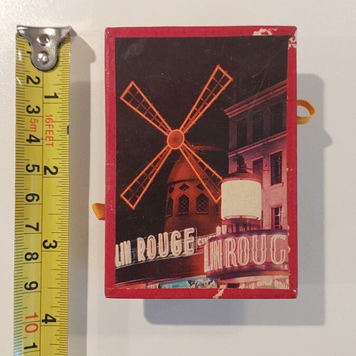 Vintage Moulin Rouge matchbox like new
