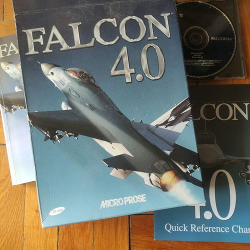 Falcon 4.0 Big Box used PC simulation game